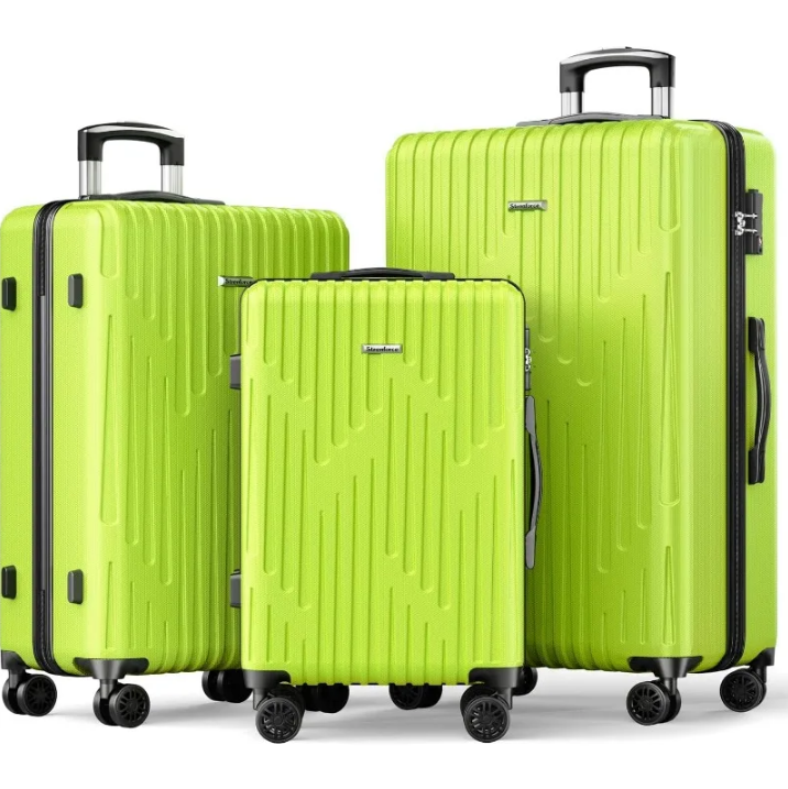 Luggage Sets 3-Peice,Durable Wheels and TSA Lock Travel Suitcase Set