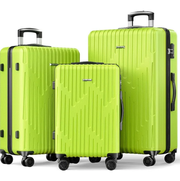 Luggage Sets 3-Peice,Durable Wheels and TSA Lock Travel Suitcase Set